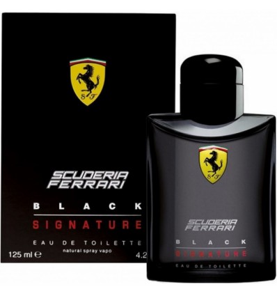 FERRARI SCUDERIA BLACK SIGNATURE EDT 125 ML SPRAY