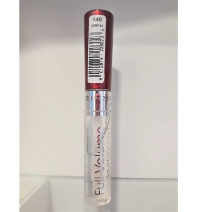 RIMMEL FULL VOLUME LIP GLOSS 140 SIREN 6 ML