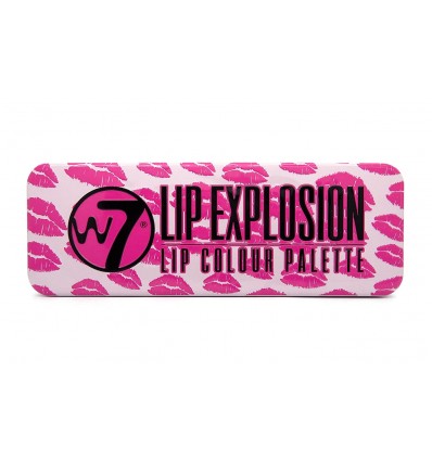 W7 LIP EXPLOSION PALETA LABIALES 12 TONOS 8 g