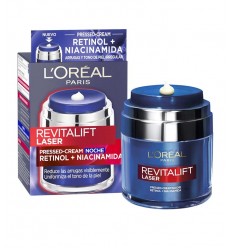 LOREAL REVITALIFT LASER NOCHE CREMA RETINOL + NIACINAMIDA 50 ml