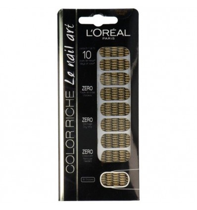 LOREAL LE NAIL ART 008 OR LAME 18 STICKERS