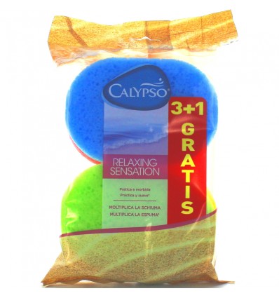 CALYPSO RELAXING SENSATION ESPONJA 3 + 1 GRATIS