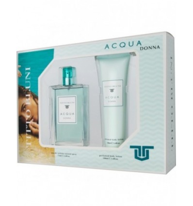 TITTO BLUNI ACQUA DONNA EDT 75 ml + BODY MILK 100 ml