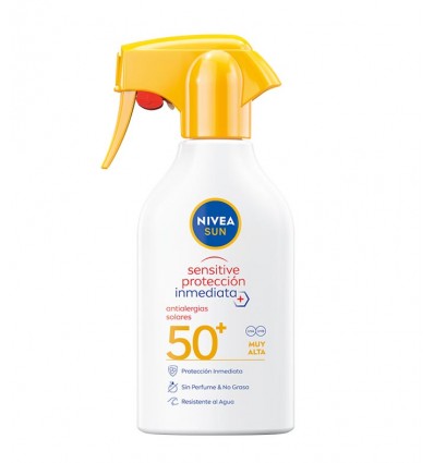 NIVEA SUN SENSITIVE PROTECTOR ANTIALERGIAS SOLARES SPF 50 MUY ALTA 270 ml