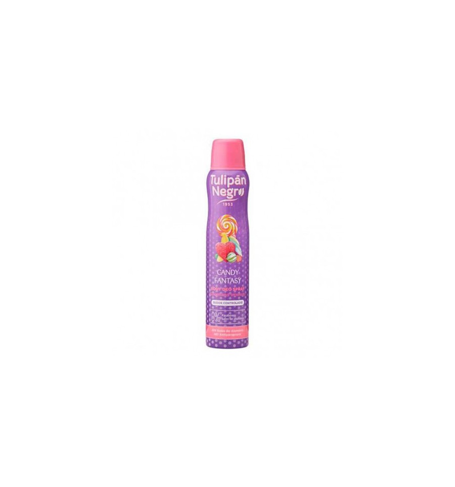 TULIPÁN NEGRO, DESODORANTE SPRAY CANDY FANTASY 200ML 