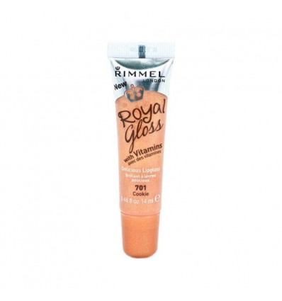 RIMMEL ROYAL GLOSS WIRH VITAMINS 701 COOKIE 14 ml