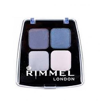 RIMMEL COLOUR RUSH QUAD EYE SHADOW 004 SMOKEY BLUE 4 g