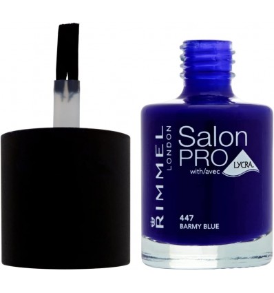 RIMMEL LONDON SALON PRO ESMALTE 447 BARMY BLUE 12 ml