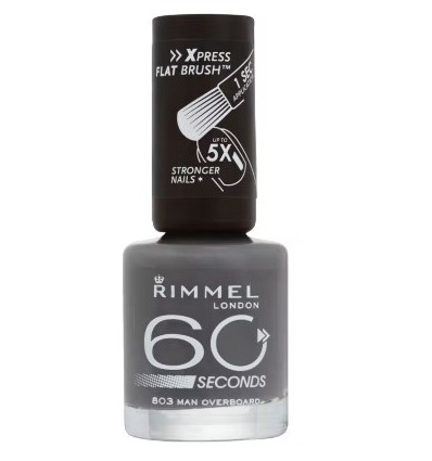 RIMMEL LONDON 60 SECONDS 803 MAN OVERBOARD 8 ml