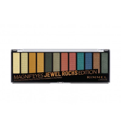 RIMMEL MAGNIF´EYES PALETA 009 JEWEL ROCKS 14.2 g