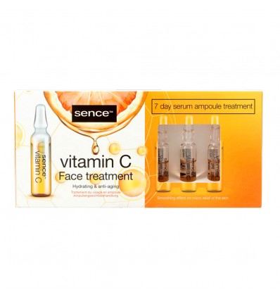 SENCE VITAMIN C TRATAMIENTO FACIAL 7 AMPOLLAS 2 ml