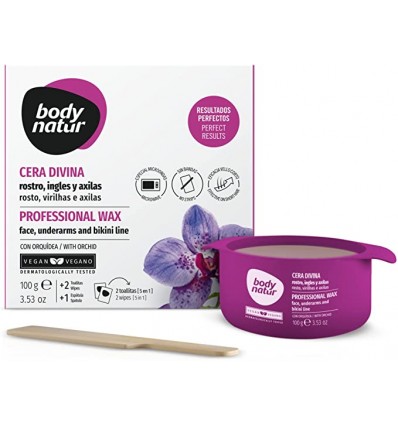 BODY NATUR CERA DIVINA ROSTRO / INGLES / AXILAS 100 g