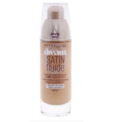 MAYBELLINE DREAM SATIN FLUIDE MAQUILLAJE SPF 13 TONO 10 IVOIRE / IVORY 30 ml