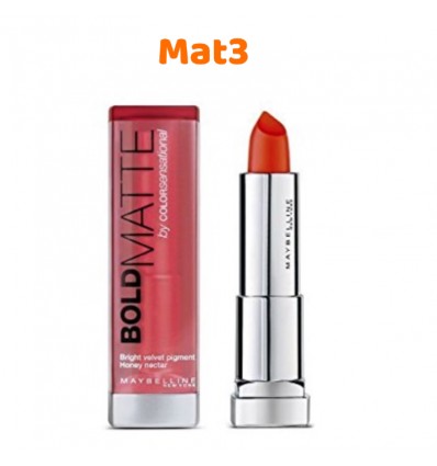 MAYBELLINE BOLD MATTE BARRA DE LABIOS MAT 3