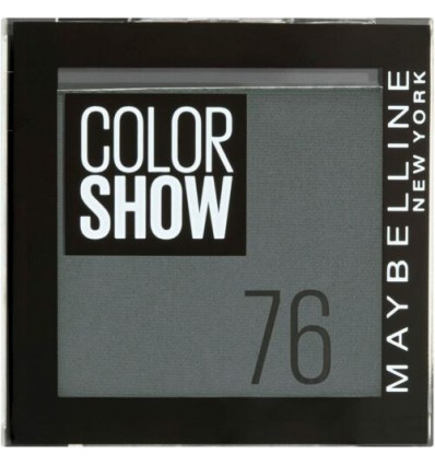 MAYBELLINE COLOR SHOW SOMBRA DE OJOS MONO 76 CITY SMOKE