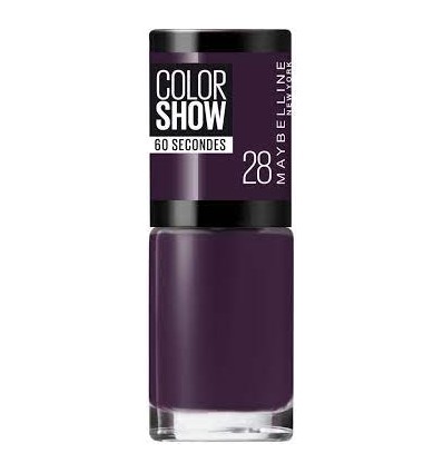 MAYBELLINE COLOR SHOW ESMALTE 60 SECONDS 28 MAD IN MADIISON 7 ml