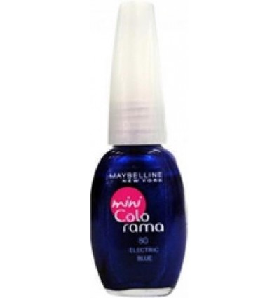 MAYBELLINE MINI COLORAMA ESMALTE 80 ELECTRIC BLUE 7.5 ml