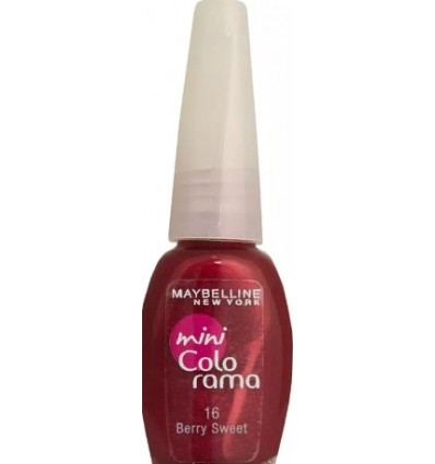 MAYBELLINE MINI COLORAMA ESMALTE 16 BERRY SWEET 7.5 ml