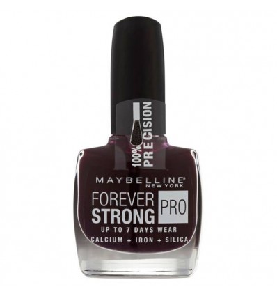 MAYBELLINE FOREVER STRONG PRO ESMALTE 05 CASSIS EXTREME / EXTREME BLACK CURRENT 10 ml