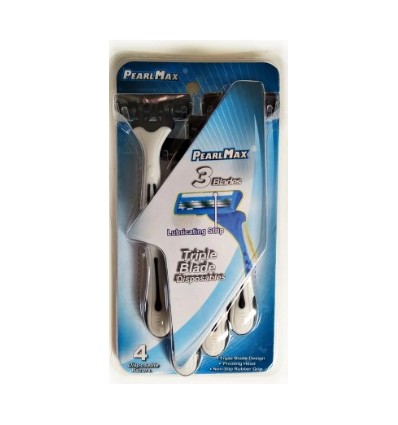 PEARLMAX 3 BLADES TRIPLE BLADE 4 UNIDADES