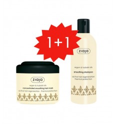 ZIAJA ARGAN & CAMELIA CHAMPÚ 300 ml + MASCARILLA 200 ml