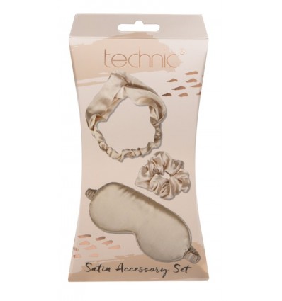 TECHNIC SATIN ACCESSORY SET MÁSCARA, DIADEMA Y COLETERO Ref. 993227