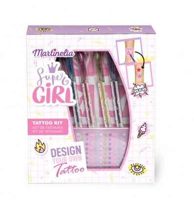 MARTINELIA SUPER GIRL BODY ART TATTOO KIT