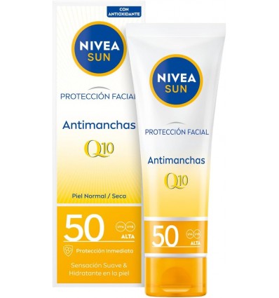 NIVEA SUN PROTECTOR FACIAL SPF 50 ANTI-MANCHAS Q10 50 ml