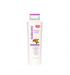 BABARIA BODY MILK CON ACEITE DE ALMENDRAS DULCES 500 ml