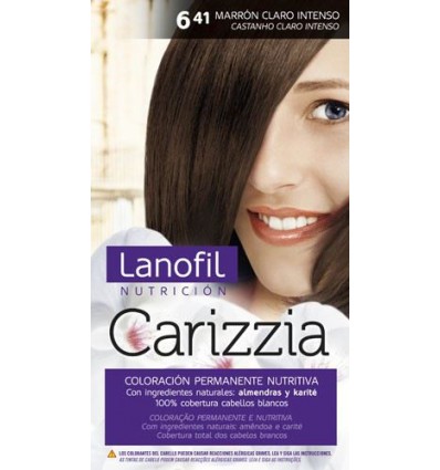 LANOFIL CARIZZIA TINTE 6.41 MARRÓN CLARO INTENSO