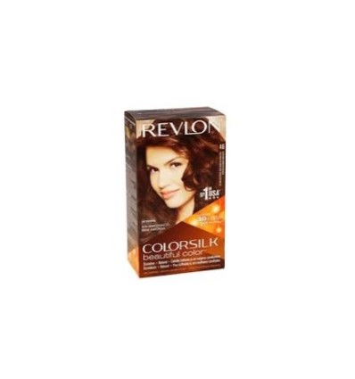 REVLON COLORSILK TINTE SIN AMONIACO 46 CASTAÑO COBRIZO DORADO