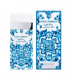 DOLCE & GABBANA LIGHT BLUE SUMMER VIBES EDT 100 ml SPRAY WOMAN