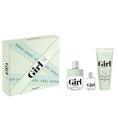 ROCHAS GIRL EDT 100 ml SPRAY + EDT 4.5 ml + GEL 100 ml