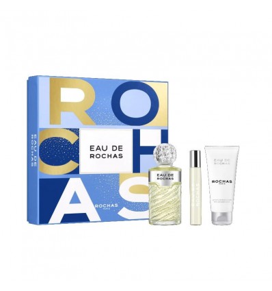 ROCHAS EAU DE ROCHAS EDT 100 ml SPRAY +EDT 20 ml SPRAY + BODY LOTION 100 ml WOMAN