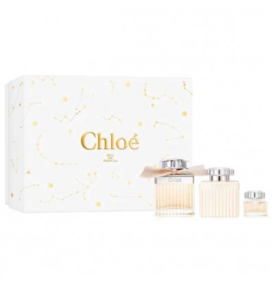 CHLOÉ EAU DE PARFUM 75 ml SPRAY + EDP 5 ml + BODY LOTION 100 ml