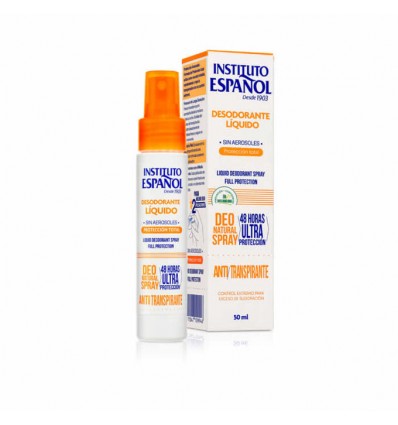 INSTITUTO ESPAÑOL DESODORANTE LÍQUIDO PROTECCIÓN TOTAL 50 ml