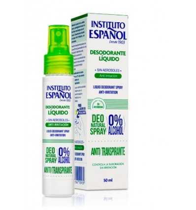 INSTITUTO ESPAÑOL DESODORANTE LÍQUIDOANTI-IRRITACIÓN 50 ml