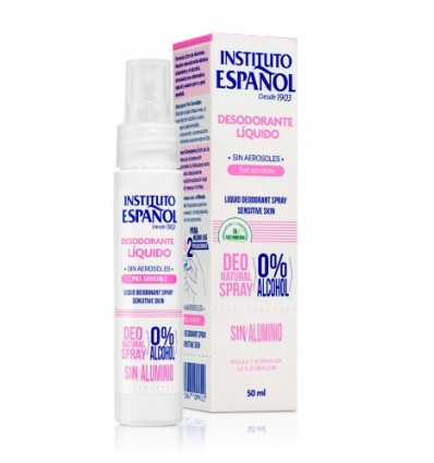 INSTITUTO ESPAÑOL DESODORANTE LÍQUIDO PIEL SENSIBLE 50 ml