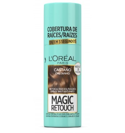 LOREAL MAGIC RETOUCH SPRAY RETOCA RAÍCES CASTAÑO 75 ml