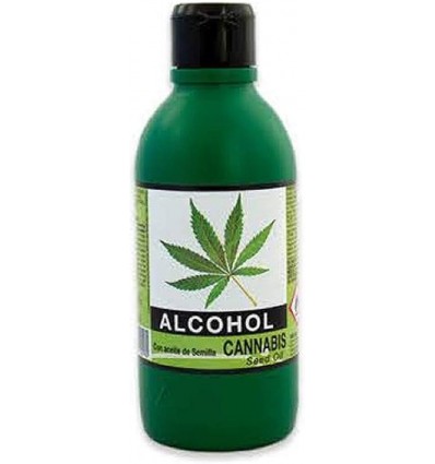 ALCOHOL CON ACEITE DE SEMILLA CANNABIS 250 ml