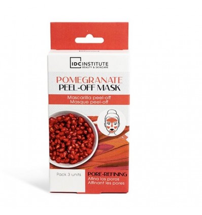 IDC INSTITUTE PEEL OFF POMEGRANATE 3u R 90104