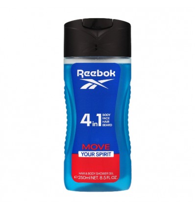 REEBOK MOVE YOUR SPIRIT GEL 4 EN 1 250 ml