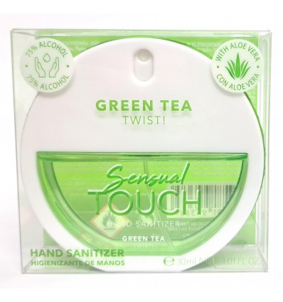 SENSUAL TOUCH GREEN TEA TWIST! HIGIENIZANTE DE MANOS 30 ml