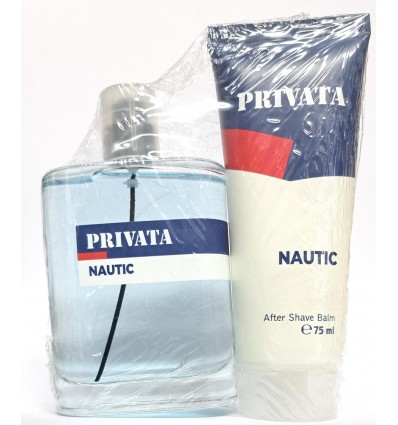 PRIVATA NAUTIC EDT 75 ml SPRAY + AFTER SHAVE BALM 75 ml SIN CAJA