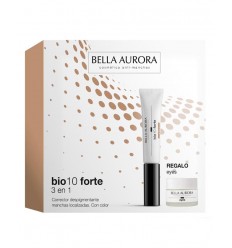 BELLA AURORA BIO 10 FORTE 3EN1 SPF 50 CORRECTOR DESPIGMENTANTE 10 ml + CONTORNO DE OJOS 15 ml