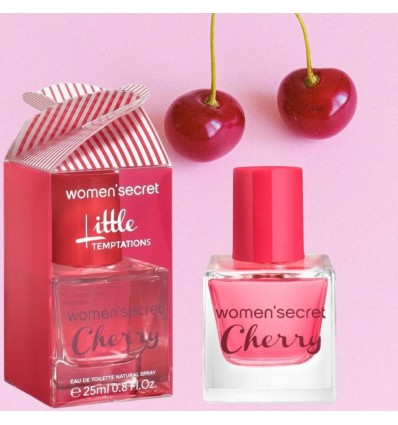 WOMEN SECRET CHERRY LITTLE TEMPTATIONS EDT 25 ml vaporizador