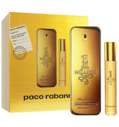 PACO RABANNE 1 MILLION EDT 100 ml SPRAY + EDT 20 ml SPRAY