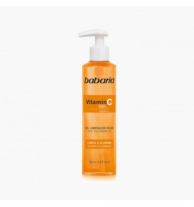 BABARIA VITAMIN C GEL LIMPIADOR FACIAL 200 ml