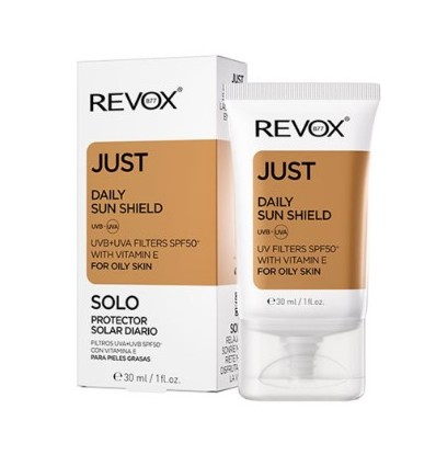 REVOX JUST PROTECTOR SOLAR DIARIO SPF 50 PIELES GRASAS 30 ml