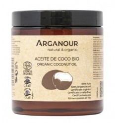 ARGANOUR ACEITE DE COCO BIO 100 % PURO 250 ml